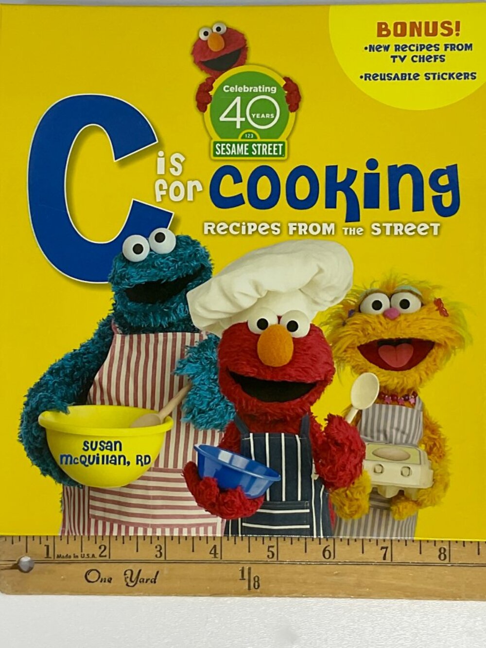 Cookbook C is for Cooking Recipes From the Street Sesame Street Cookie Monster